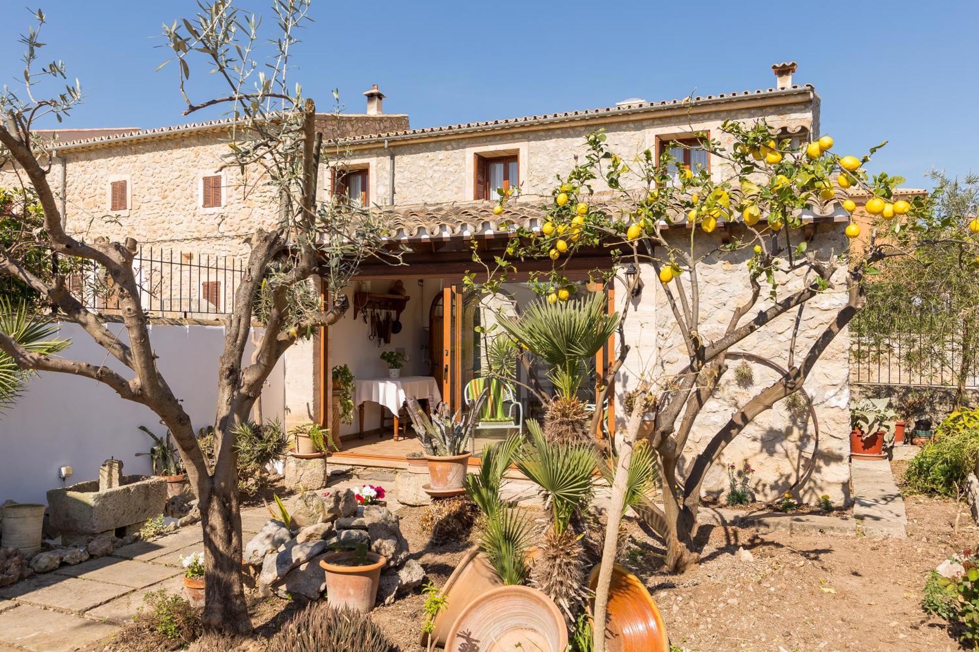 Vila Es Pujols Campanet Exteriér fotografie